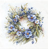 Spring Wreath 3 - rice paper set