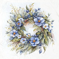 Spring Wreath 3 - rice paper set