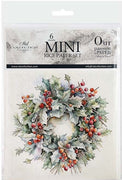 Christmas Wreaths 1 - rice paper set