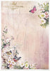 Rosy Summertime -  Mixed media set