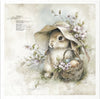 Bunnies 3 - rice paper set - Crafty Wizard