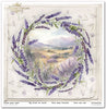 11.8" x 12.1" paper pad - Provence Scented with Lavender