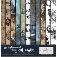 An undiscovered magical world -  Mixed media set