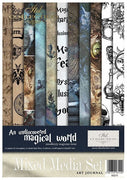 An undiscovered magical world -  Mixed media set