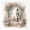 Winter Rose 5 - rice paper set - Crafty Wizard