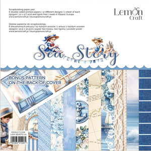 12" x 12" paper pad - Sea Story