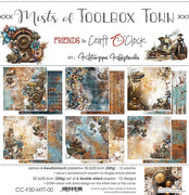 12" x 12" paper pad - Mists of Toolbox Town
