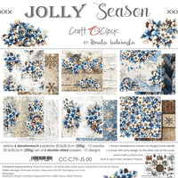 12" x 12" paper pad - Jolly Season