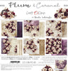12" x 12" paper pad - Plum & Caramel