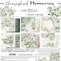 12" x 12" paper pad - Cherished Memories