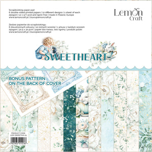 12" x 12" paper pad - Sweetheart