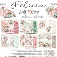 12" x 12" paper pad - Felicia