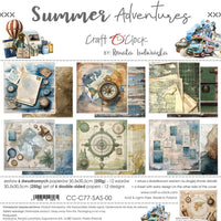 12" x 12" paper pad - Summer Adventures