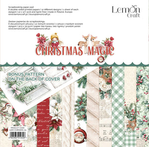 12" x 12" paper pad - Christmas Magic