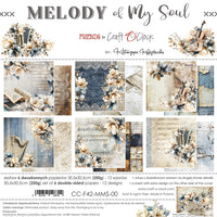12" x 12" paper pad - Melody of My Soul