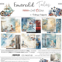 12" x 12" paper pad - Emerald Tales
