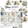 12" x 12" paper pad - Snow Games