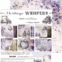 12" x 12" paper pad - Heritage Whispers