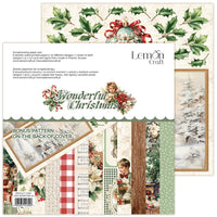 12" x 12" paper pad - Wonderful Christmas