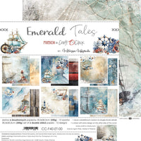 12" x 12" paper pad - Emerald Tales