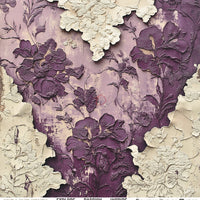 12" x 12" paper pad - Plum & Caramel