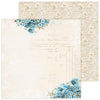 12" x 12" paper pad - Forget Me Not