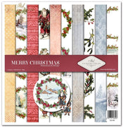 11.8" x 12.1" paper pad - Merry Christmas