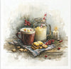 Retro Christmas 3 - rice paper set - Crafty Wizard