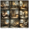 11.8" x 12.1" paper pad - Mouse World - Home Sweet Home - Crafty Wizard