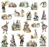 11.8" x 12.1" ITD Collection - Set 14 - mixed design paper sheets
