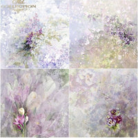 11.8" x 12.1" ITD Collection - Set 13 - mixed design paper sheets