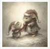 Winter Mice 3 - rice paper set - Crafty Wizard