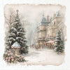 Winter Rose 2 - rice paper set