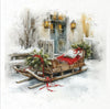 Retro Christmas 5 - rice paper set - Crafty Wizard