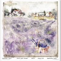 11.8" x 12.1" paper pad - Provence Scented with Lavender