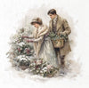 Retro Christmas 2 - rice paper set - Crafty Wizard
