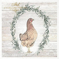 Chickens - rice paper set