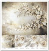 11.8" x 12.1" paper pad - Winter Bouquet