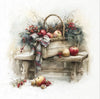 Retro Christmas 6 - rice paper set - Crafty Wizard