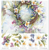 11.8" x 12.1" paper pad - Spring Bouquet