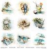11.8" x 12.1" paper pad - Tropical Dreams 2 - Crafty Wizard