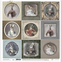 11.8" x 12.1" ITD Collection - Set 5 - mixed design paper sheets