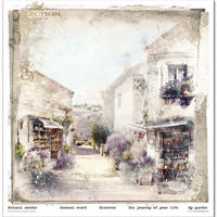 11.8" x 12.1" paper pad - Provence Scented with Lavender