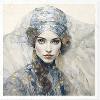 Inspired by Klimt 2 - rice paper set