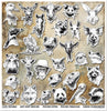 11.8" x 12.1" paper pad - Crazy Animals - Crafty Wizard