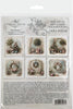 Winter Rose 8 - rice paper set