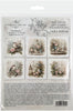 Winter Rose 7 - rice paper set