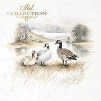 Geese 1 - rice paper set