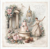Winter Rose 1 - rice paper set - Crafty Wizard