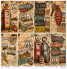 11.8" x 12.1" paper pad - Route 66 The Road of Dreams